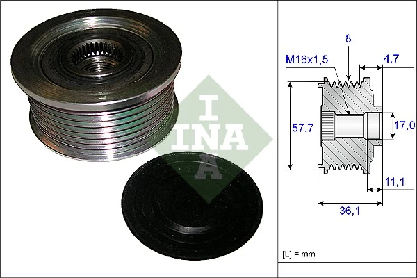 Alternator Freewheel Clutch